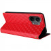 Купити Шкіряний чохол-книжка Rhombus Book на Xiaomi Poco X8 Pro Max (Red) на vchehle.ua
