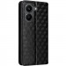Фото Шкіряний чохол-книжка Rhombus Book на Xiaomi Poco X8 Pro (Black) на vchehle.ua