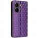 Фото Шкіряний чохол-книжка Rhombus Book на Xiaomi Poco X8 Pro (Purple) на vchehle.ua