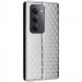 Фото Шкіряний чохол-книжка Rhombus Book на Xiaomi Redmi 15 (EU) (Silver) на vchehle.ua