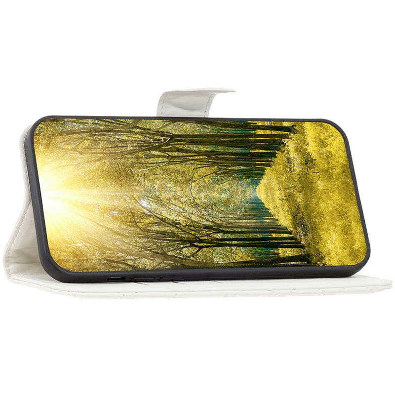 Фото Шкіряний чохол-книжка Sweet Line для Samsung Galaxy A16 4G/5G (White) в маназині vchehle.ua