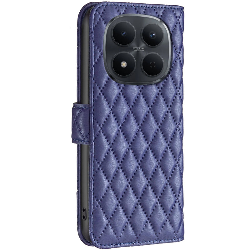 Фото Шкіряний чохол-книжка Sweet Line для Xiaomi Redmi Note 15 Pro 4G (Blue) на vchehle.ua