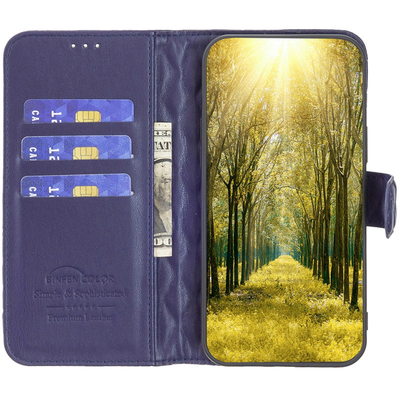 Шкіряний чохол-книжка Sweet Line для Xiaomi Redmi Note 15 Pro 4G (Blue) в магазині vchehle.ua