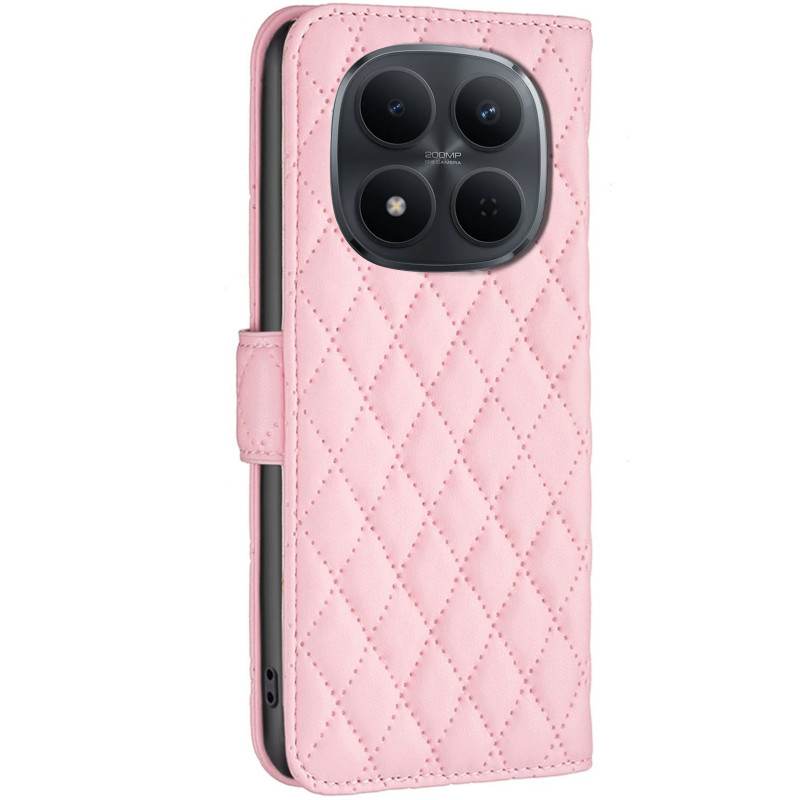 Фото Шкіряний чохол-книжка Sweet Line для Xiaomi Redmi Note 15 Pro 5G (Pink) на vchehle.ua