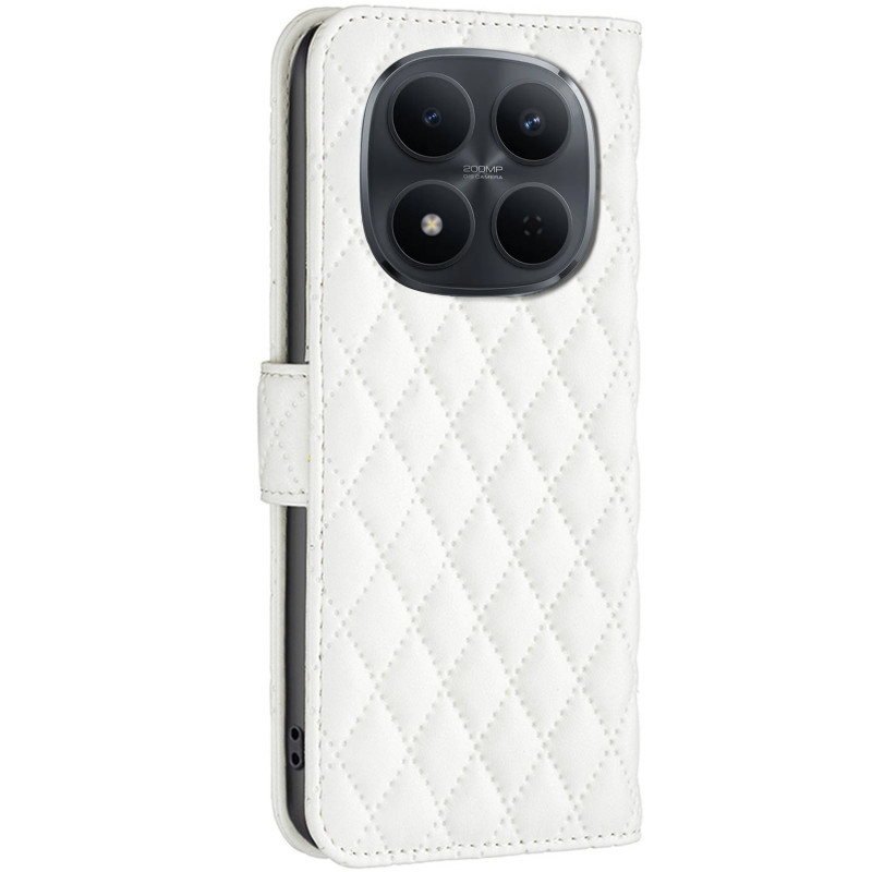 Фото Шкіряний чохол-книжка Sweet Line для Xiaomi Redmi Note 15 Pro 5G (White) на vchehle.ua