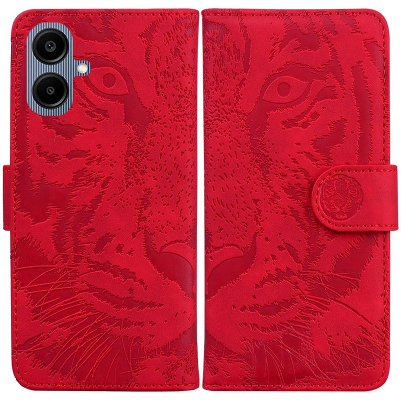 Купить Кожаный чехол-книжка Tiger для Samsung Galaxy A07 / A06 (Red) на vchehle.ua