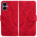 Купить Кожаный чехол-книжка Tiger для Samsung Galaxy A07 / A06 (Red) на vchehle.ua
