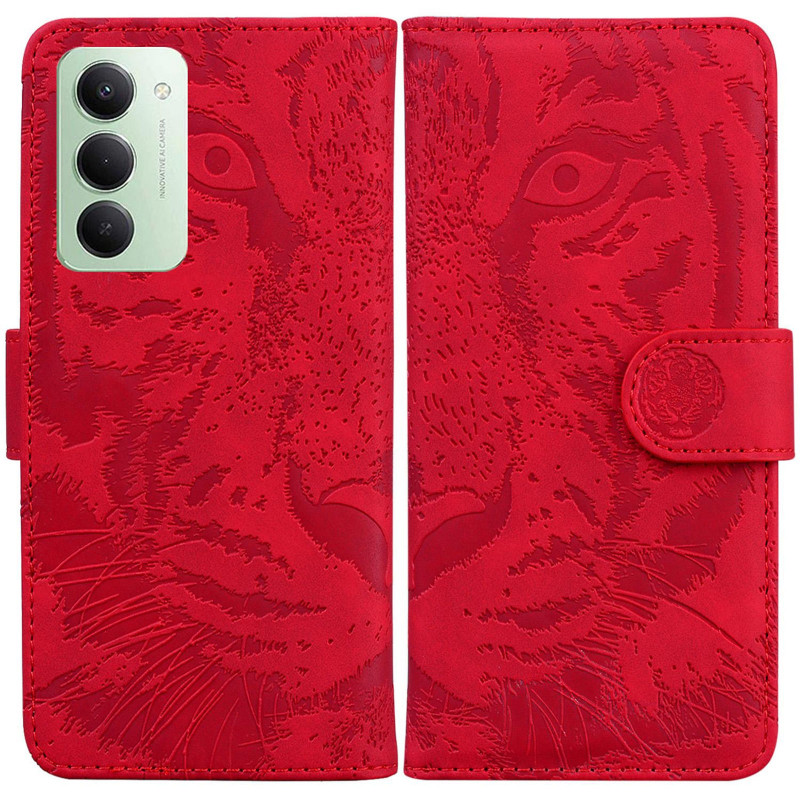 Купити Шкіряний чохол-книжка Tiger на Xiaomi Redmi 15 (EU) (Red) на vchehle.ua
