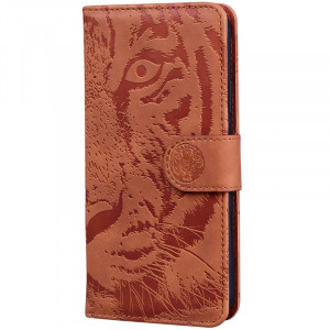 Кожаный чехол-книжка Tiger для Xiaomi Redmi 15C (EU)