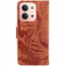 Фото Кожаный чехол-книжка Tiger для Xiaomi Redmi 15C (EU) / Poco C85 (EU) (Brown) на vchehle.ua