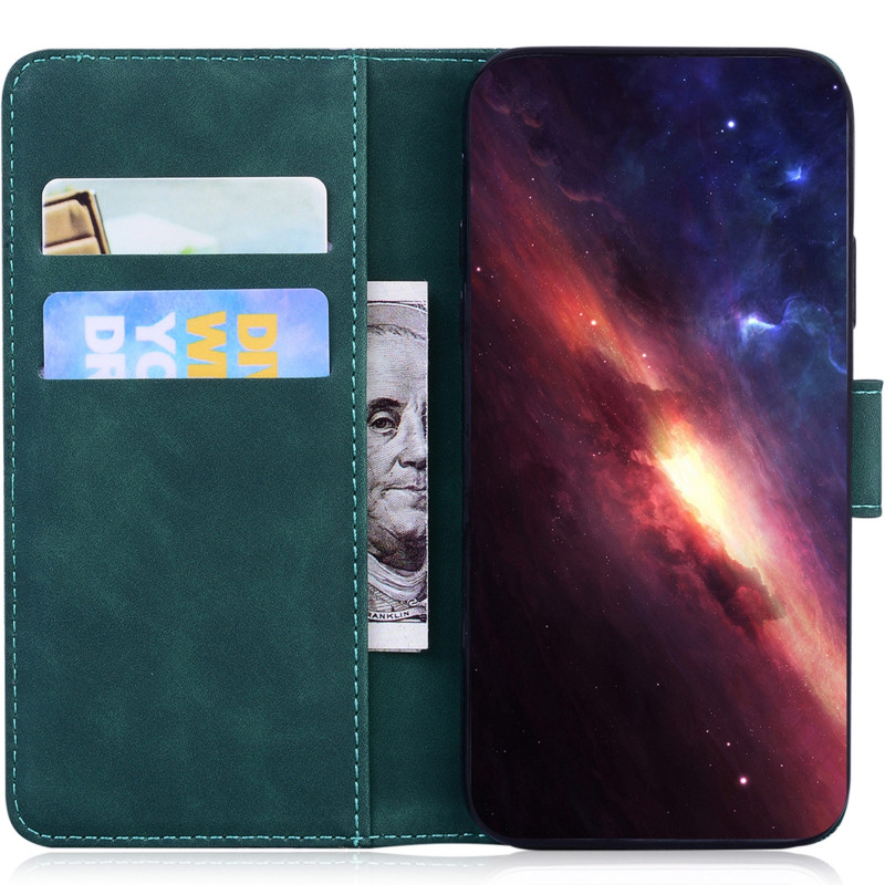 Фото Кожаный чехол-книжка Tiger для Xiaomi Redmi 15C (EU) / Poco C85 (EU) (Green) в магазине vchehle.ua