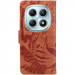Фото Шкіряний чохол-книжка Tiger на Xiaomi Redmi Note 15 4G/5G (EU) / Poco M8 (Brown) на vchehle.ua