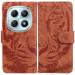 Купити Шкіряний чохол-книжка Tiger на Xiaomi Redmi Note 15 4G/5G (EU) / Poco M8 (Brown) на vchehle.ua