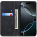 Фото Шкіряний чохол-книжка Urban Denim series на Samsung Galaxy A17 4G/5G (Black) на vchehle.ua