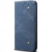 Кожаный чехол-книжка Urban Denim series для Samsung Galaxy A36 5G / A37 5G / A56 5G (Blue)