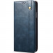 Кожаный чехол-книжка Urban Leather series для Motorola Edge 50 Fusion (Blue)