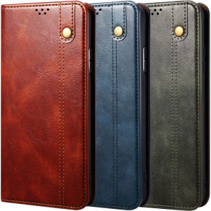 Шкіряний чохол-книжка Urban Leather series на Samsung Galaxy A07