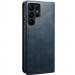 Фото Шкіряний чохол-книжка Urban Leather series на Samsung Galaxy S26 Ultra (Blue) на vchehle.ua