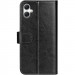 Фото Шкіряний чохол-книжка Wallet Style на Samsung Galaxy A07 (Black) на vchehle.ua