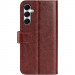 Фото Кожаный чехол-книжка Wallet Style для Samsung Galaxy A17 4G/5G (Brown) на vchehle.ua