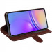 Кожаный чехол-книжка Wallet Style для Samsung Galaxy A17 4G/5G (Brown) в магазине vchehle.ua