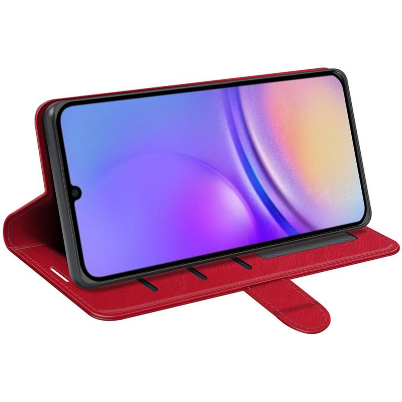 Кожаный чехол-книжка Wallet Style для Samsung Galaxy A36 5G / A37 5G / A56 5G (Red) в магазине vchehle.ua