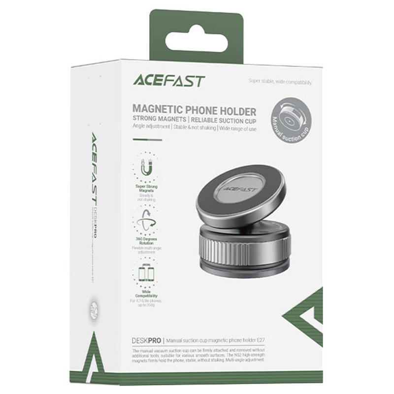 Купить Магнитный держатель для телефона Acefast E33 neck-hanging (Black) на vchehle.ua