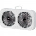 Настольный вентилятор F105 Dual-Fan Design 1800mAh (Black)