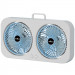 Настольный вентилятор F105 Dual-Fan Design 1800mAh (Blue)