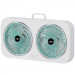 Настольный вентилятор F105 Dual-Fan Design 1800mAh (Green)