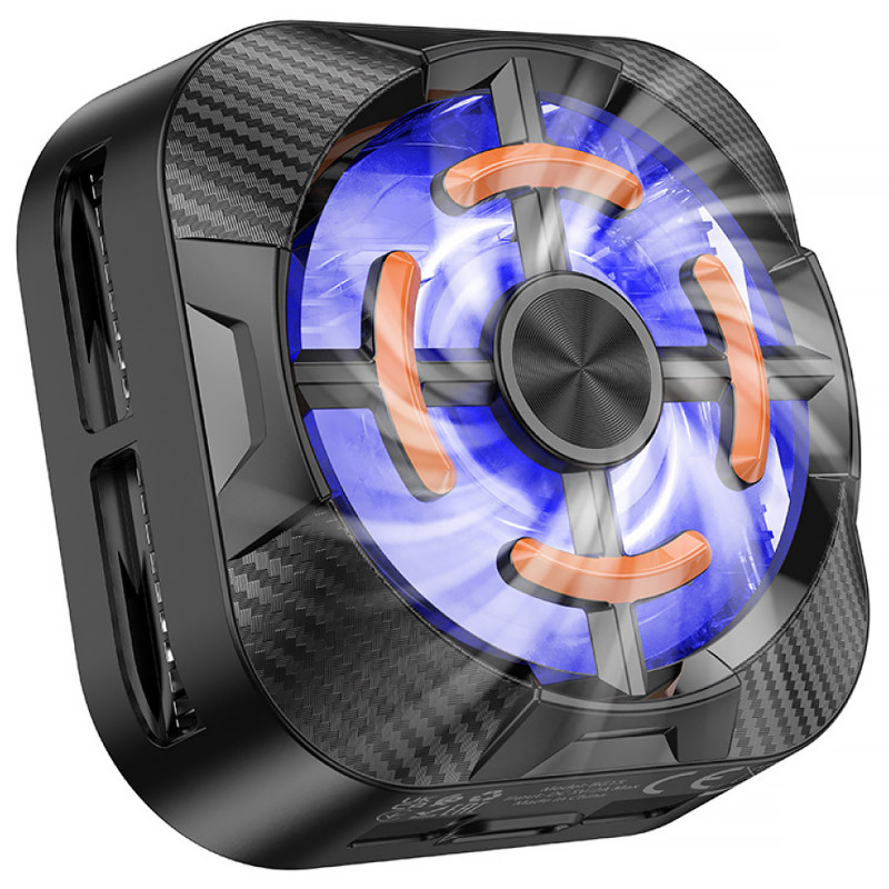 Кулер для охолодження для мобільного телефону Borofone BG15 Travel magnetic (Black)
