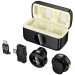 Фото Петличный беспроводной микрофон Hoco L22 Bright 2in1 (Lightning/Type-C) (Black) на vchehle.ua