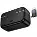 Купить Петличный беспроводной микрофон Hoco L22 Bright 2in1 (Lightning/Type-C) (Black) на vchehle.ua