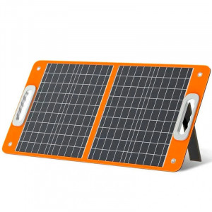 Портативная солнечная панель TSP-18V-60W Monocrystalline PD45W+QC3.0 (1USB-A/1C)