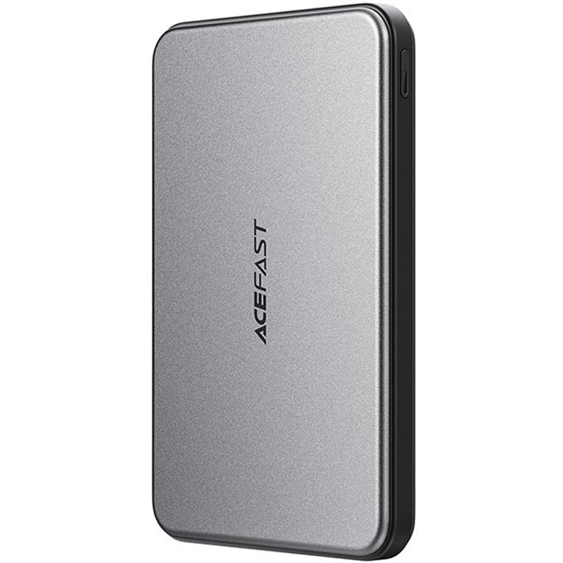 Power Bank Acefast 5000 mAh M30 PD20W с БЗУ with cable (Black)
