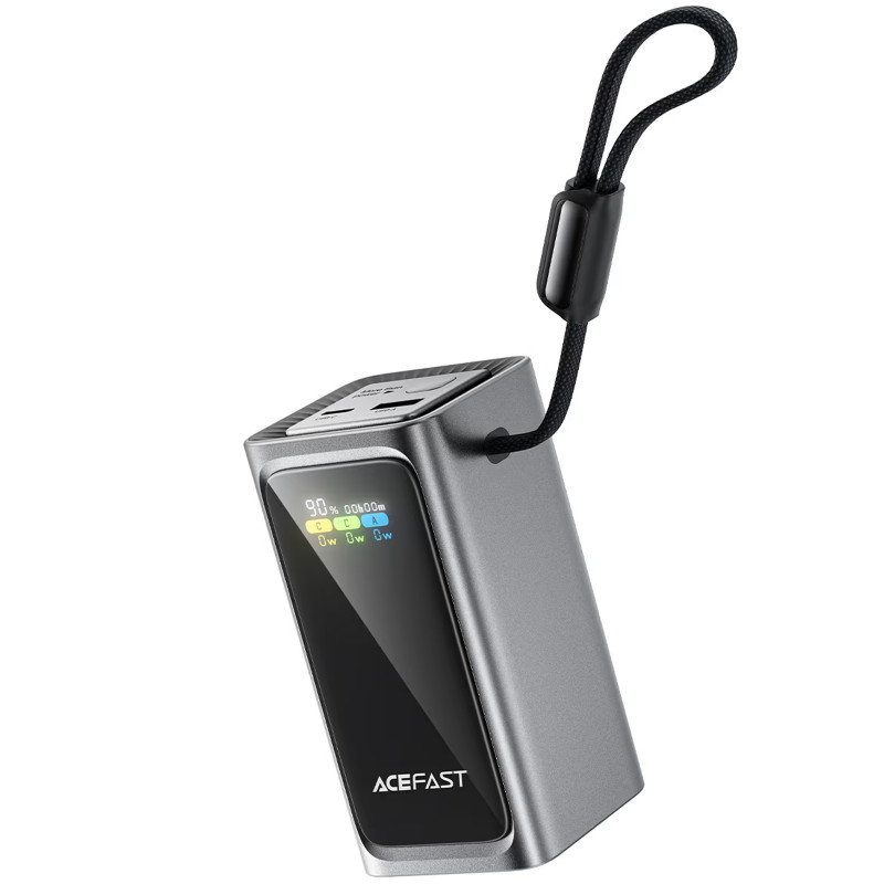 Фото Power Bank Acefast 20000 mAh M33 100W (Metal gray) на vchehle.ua