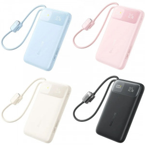 Power Bank Baseus 10000 mAh EnerFill FC11 PD22.5W with cable  (E0027R)