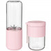 Портативный блендер / соковыжималка N8 400+300ml 60W 1500mAh (Pink)