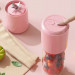 Заказать Портативный блендер / соковыжималка N8 400+300ml 60W 1500mAh (Pink) на vchehle.ua