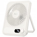 Портативный вентилятор Hoco HX607 handheld folding fan 2000 mAh (White)
