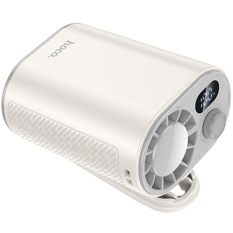 Фото Портативный вентилятор Hoco HX609 handheld folding fan 3600 mAh (White) в магазине vchehle.ua