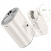Купить Портативный вентилятор Hoco HX609 handheld folding fan 3600 mAh (White) на vchehle.ua
