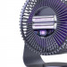 Портативный вентилятор S35 Built-in aromatherapy/mosquito repellent box 2400mAh (Black / Purple) в магазине vchehle.ua