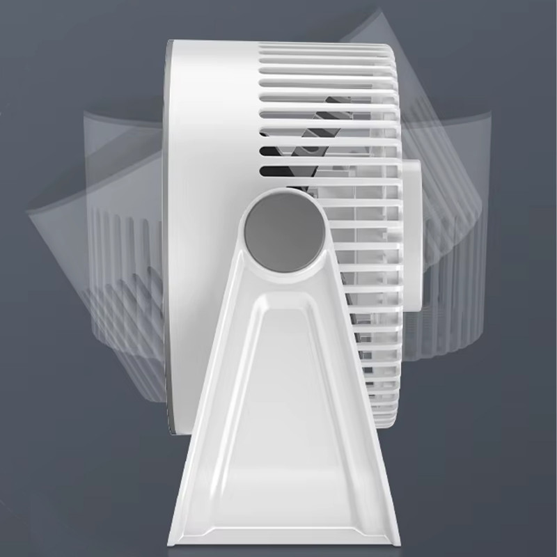 Фото Портативный вентилятор S35 Built-in aromatherapy/mosquito repellent box 2400mAh (White / Gray) на vchehle.ua
