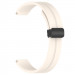 Фото Ремінець Line Magnetic для Xiaomi Mi Band 9/8/10 (Бежевий / Beige) на vchehle.ua