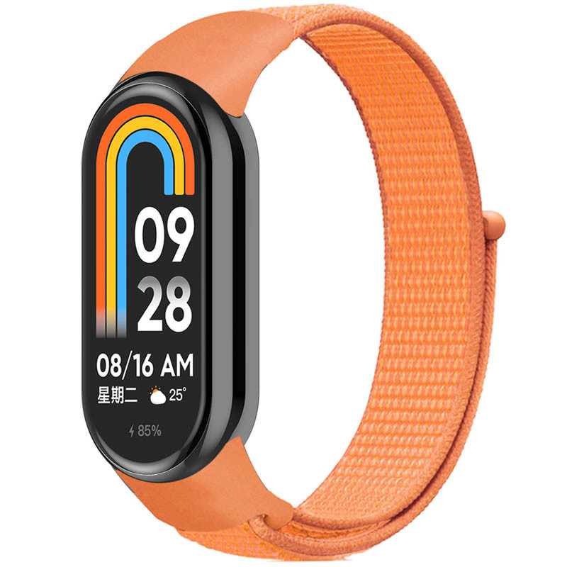 Ремешок Nylon New для Xiaomi Mi Band 8/9/10 (Papaya)