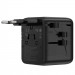 Фото Мережевий універсальний перехідник WIWU UA011 Warrior GaN 25W + 1USB-A/2C (Black) на vchehle.ua