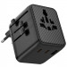 Фото Мережевий універсальний перехідник WIWU UA011 Warrior GaN 25W + 1USB-A/2C (Black) в маназині vchehle.ua
