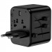 Фото Сетевой универсальный переходник WIWU UA012 Warrior 12W + 1USB-A/1C (Black) на vchehle.ua