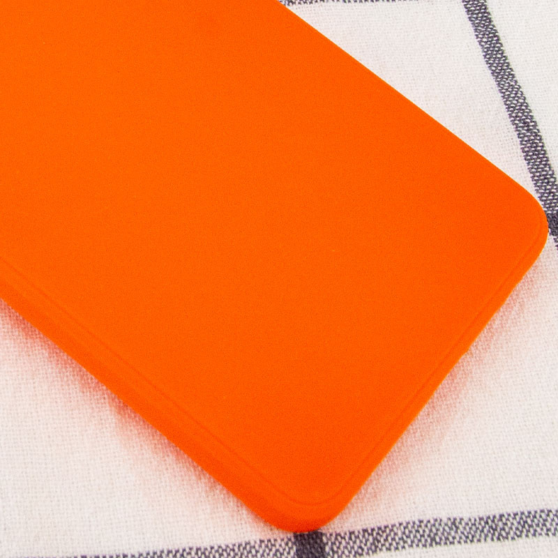 Фото Силиконовый чехол Candy Full Camera для Xiaomi Redmi Note 13 Pro 4G / Poco M6 Pro 4G / Note 14S (Оранжевый / Orange) на vchehle.ua